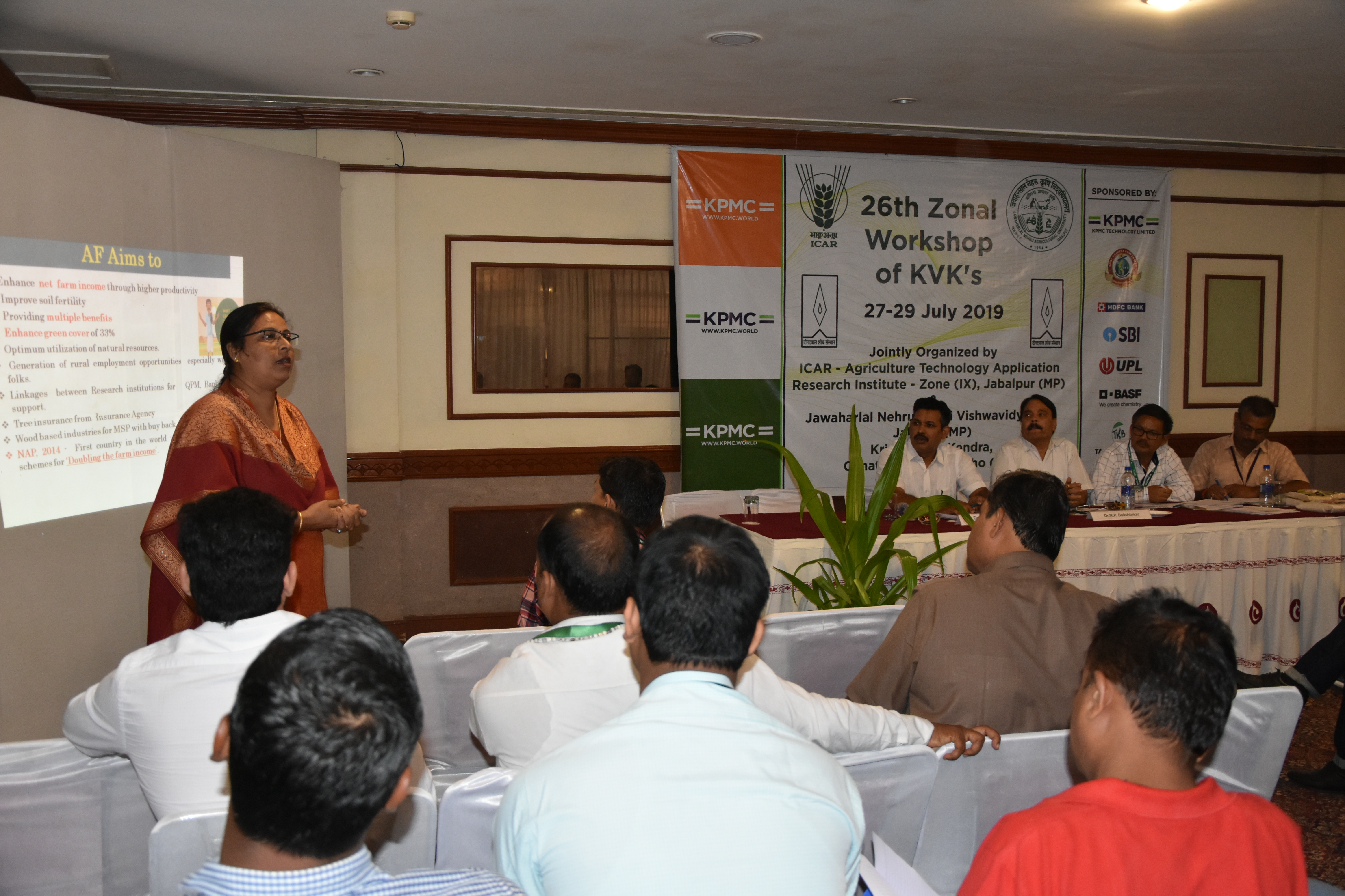 Zonal workshop at Khajuraho