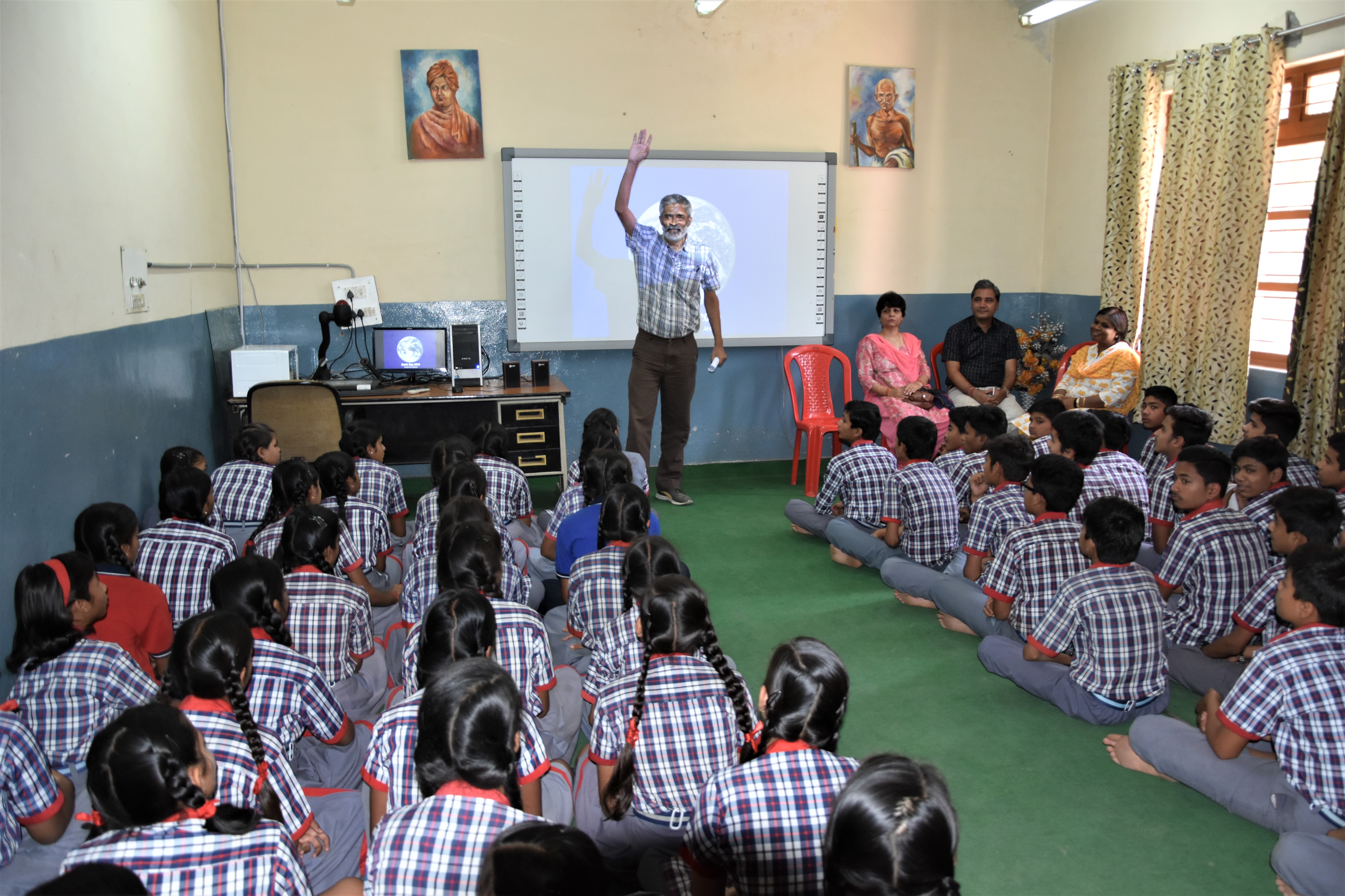 Earth Day celebration at Kendriya Vidyalaya, TFRI, Jabalpur