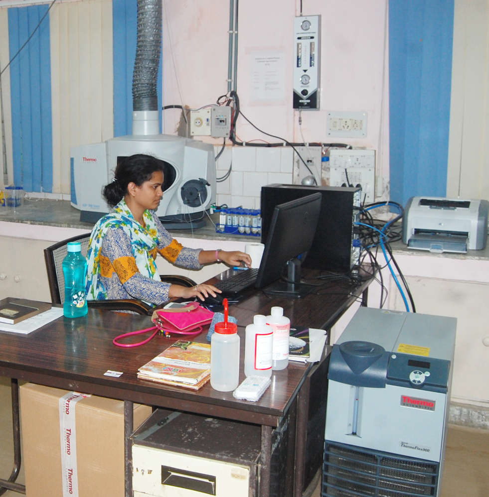 Analyzing plant, soil and water samples by Inductively Coupled Plasma 
